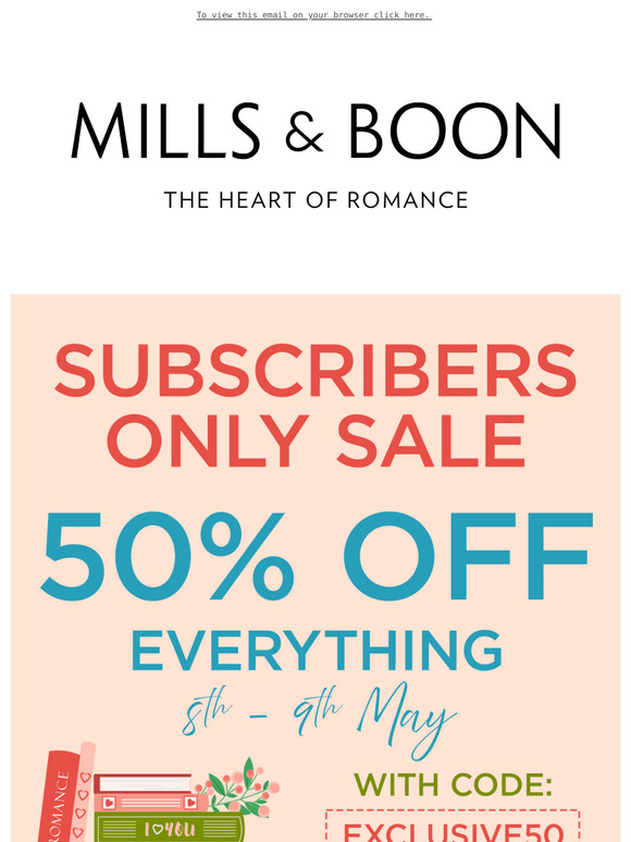 ⏰ 50% off ends midnight, —!