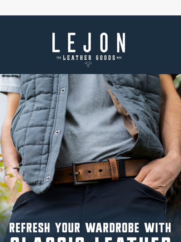 Timeless Leather for the Season Ahead