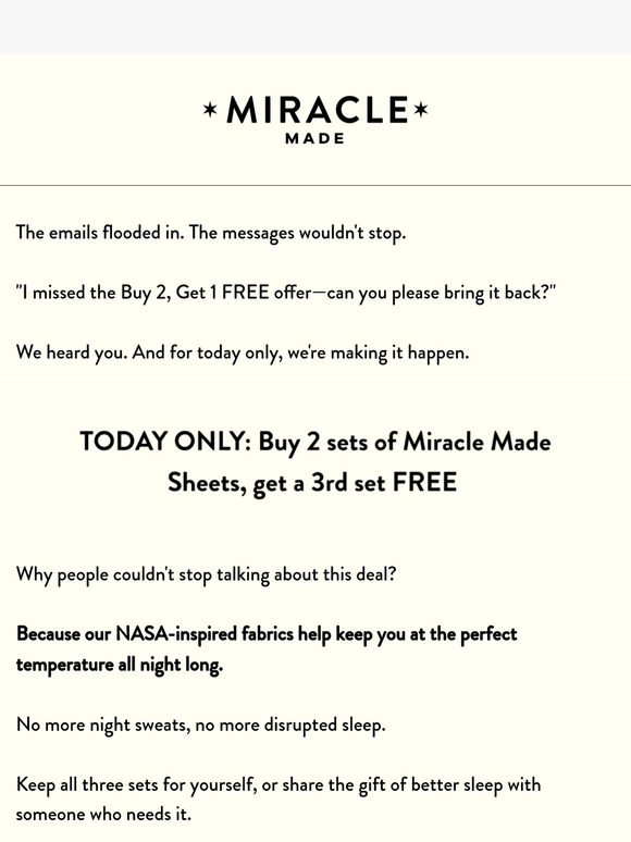 1 Day Only: Buy 2 get 1 free is back