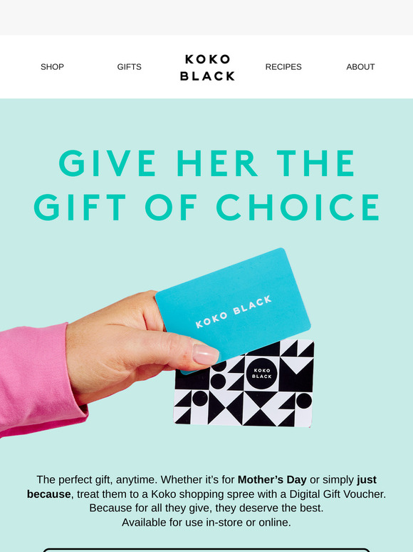 Forget the flowers, send something she really wants!