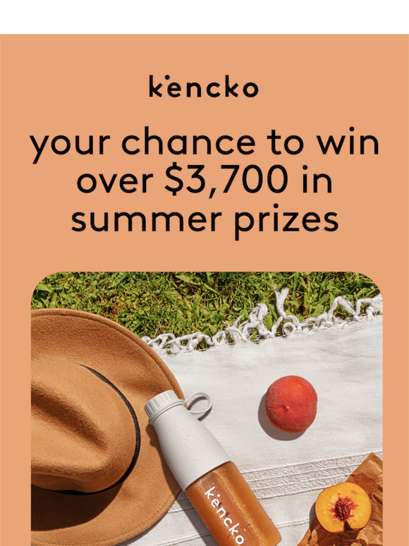 Your chance to win $3,700+ of self-care essentials! 🎉