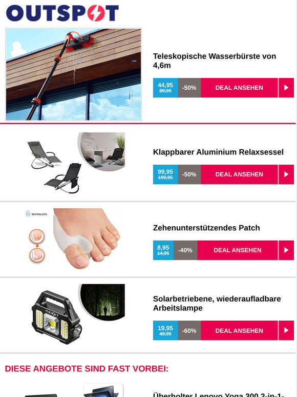 Teleskopische Wasserbürste