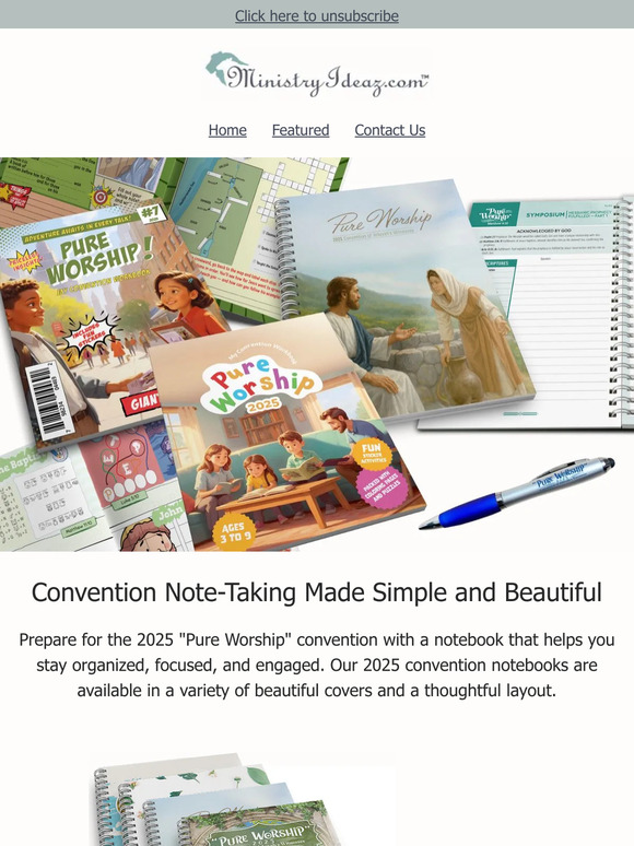 The 2025 Convention Notebooks Are Here