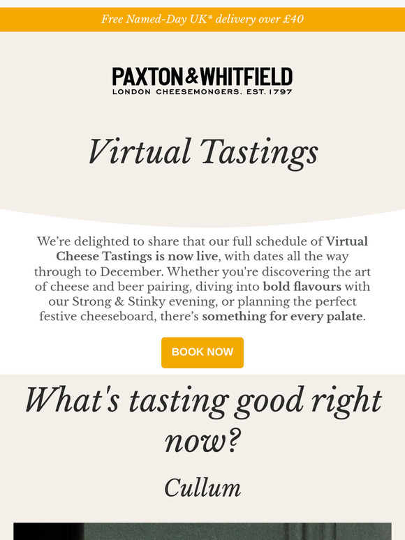 Virtual Tastings Now Live Until the End of the Year 🙌