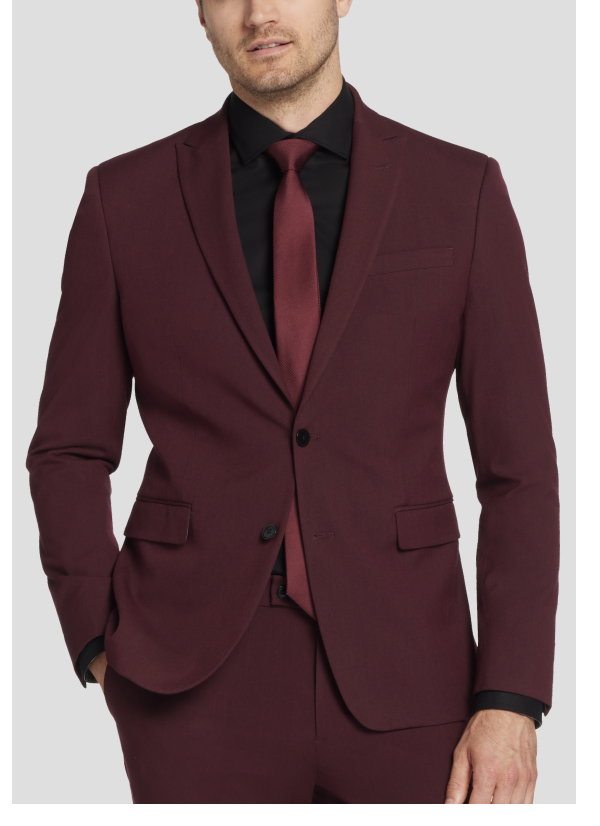 Wine Egara Suit Separate Jacket