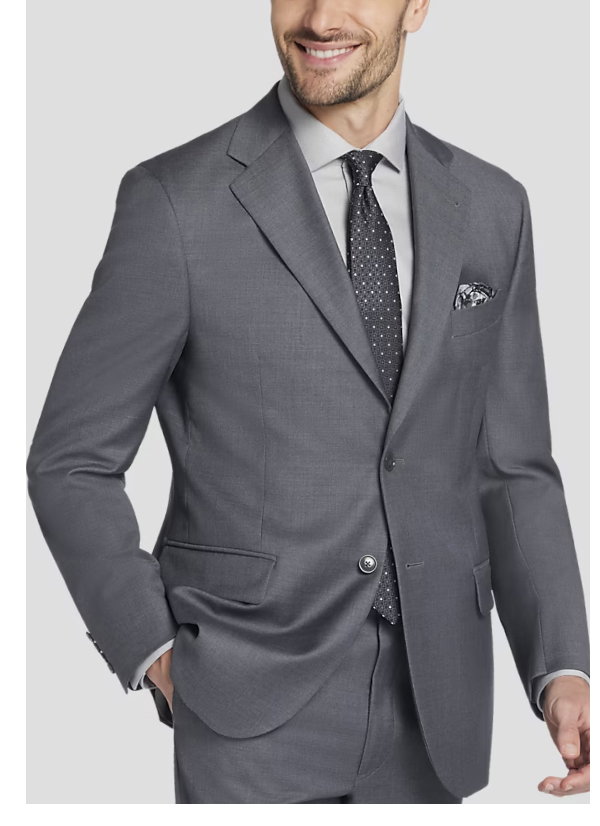 Gray Joseph Abboud Suit Separate jacket