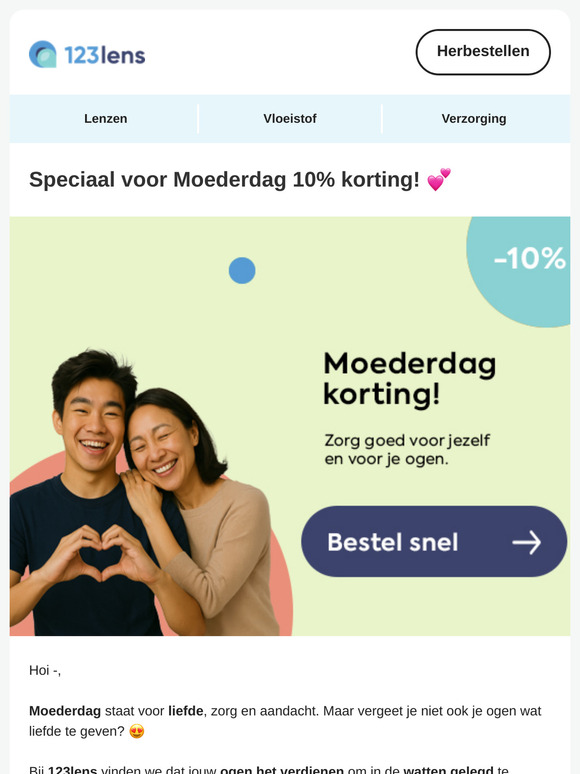 ❤️ —, zorg jij goed voor je ogen?