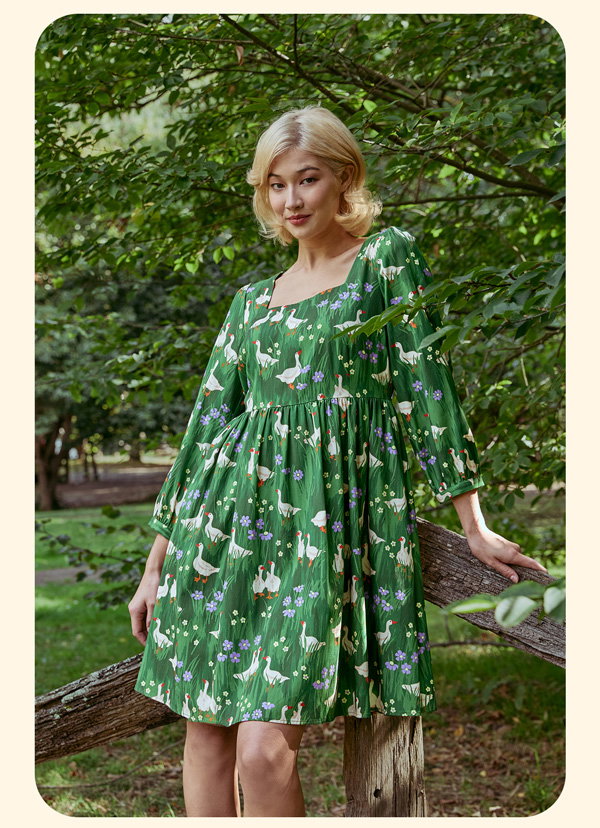 open lace back dress Garden Party Smock Dress  Princess Highway
