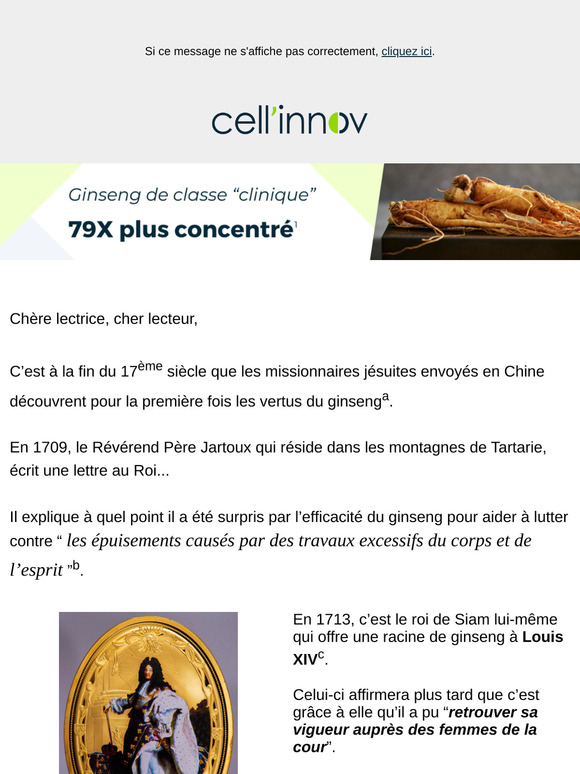 Pourquoi 𝐋𝐨𝐮𝐢𝐬 𝐗𝐈𝐕 croyait aux vertus du ginseng ?