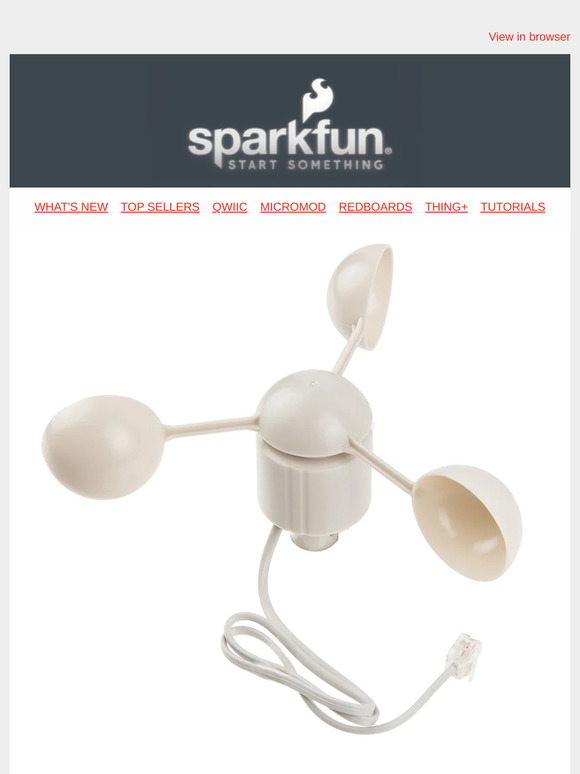Explore Individual Weather Parts at SparkFun!