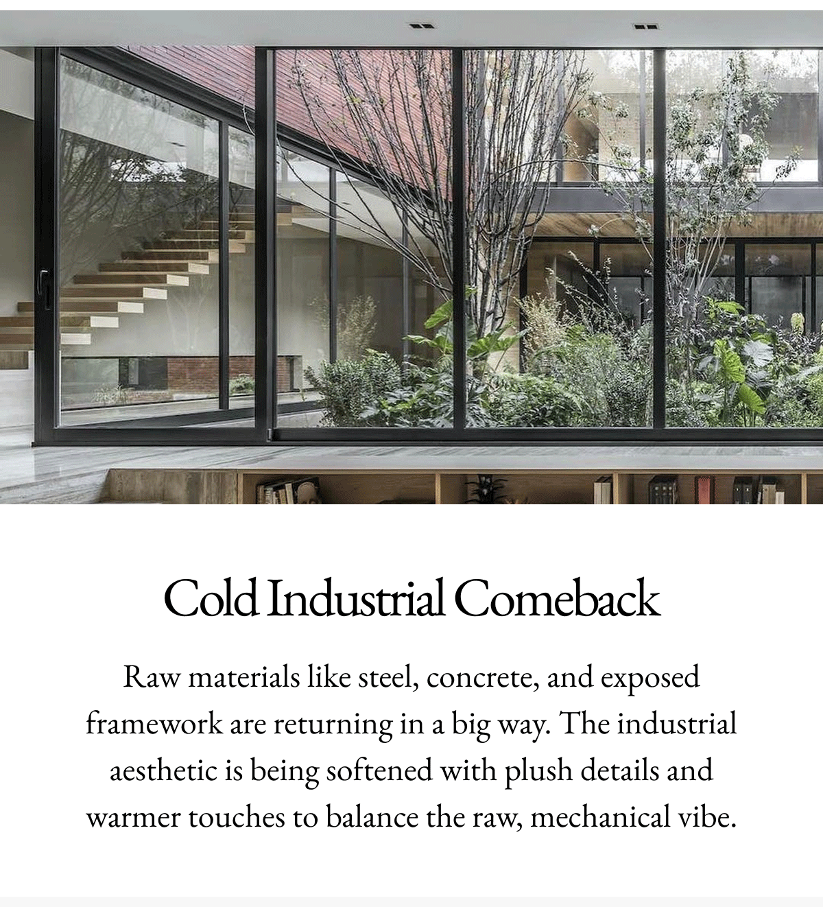 Cold Industrial Comeback