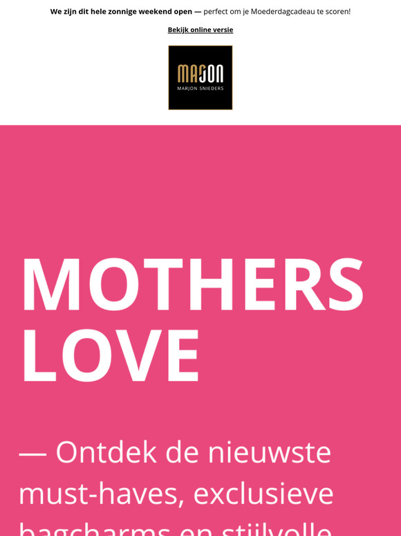 Love for Mom, Bags & Shoes – See You This Weekend!