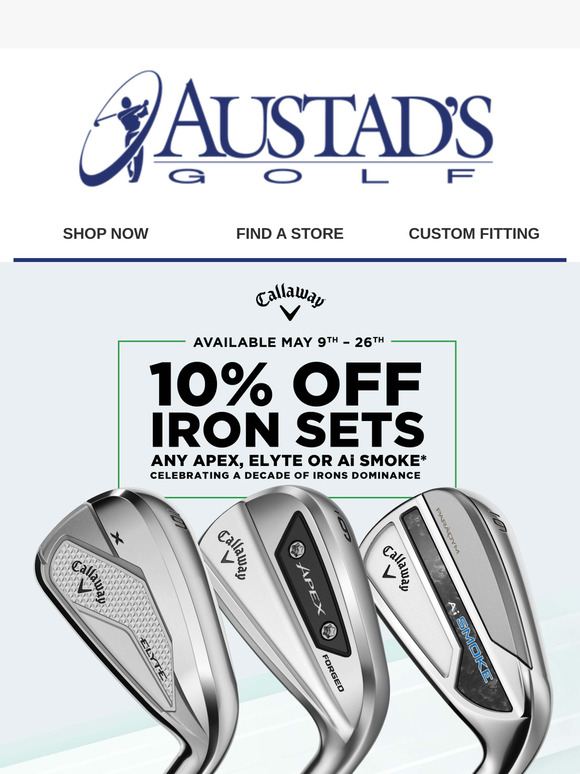 💥 10% OFF Callaway Irons + Save Hundreds on Other Clubs! ⛳