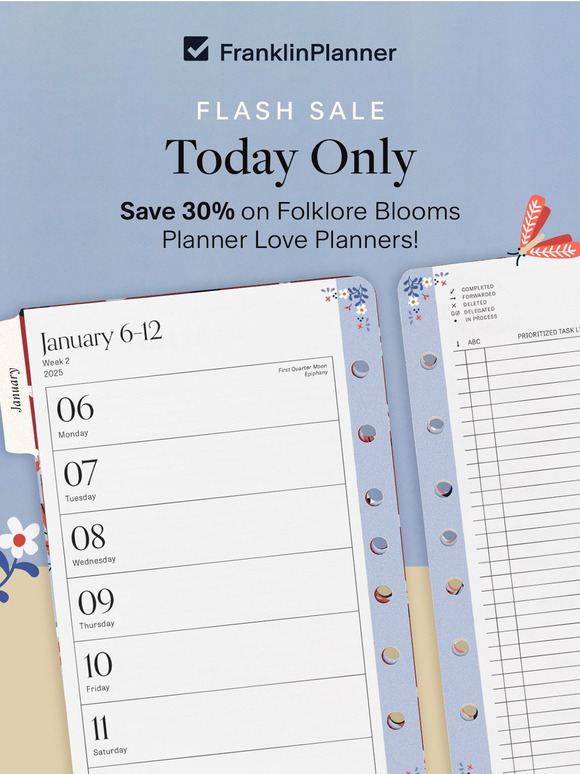 SAVE 30% On This Popular Planner!