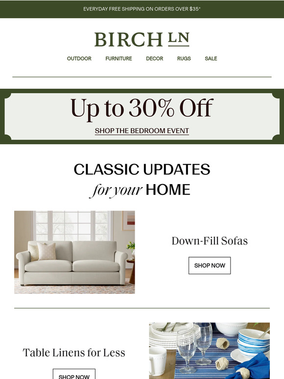 Sofas with down fill. Sink into comfort ➔