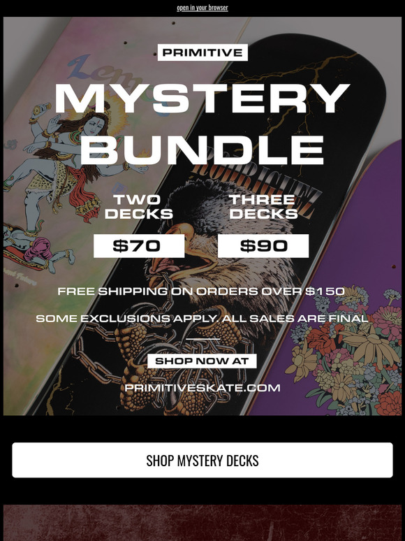 Need a New Deck? We've Got a Mystery for You