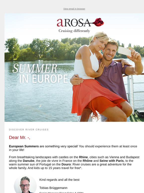 Spend your Summer in Europe! ☀️