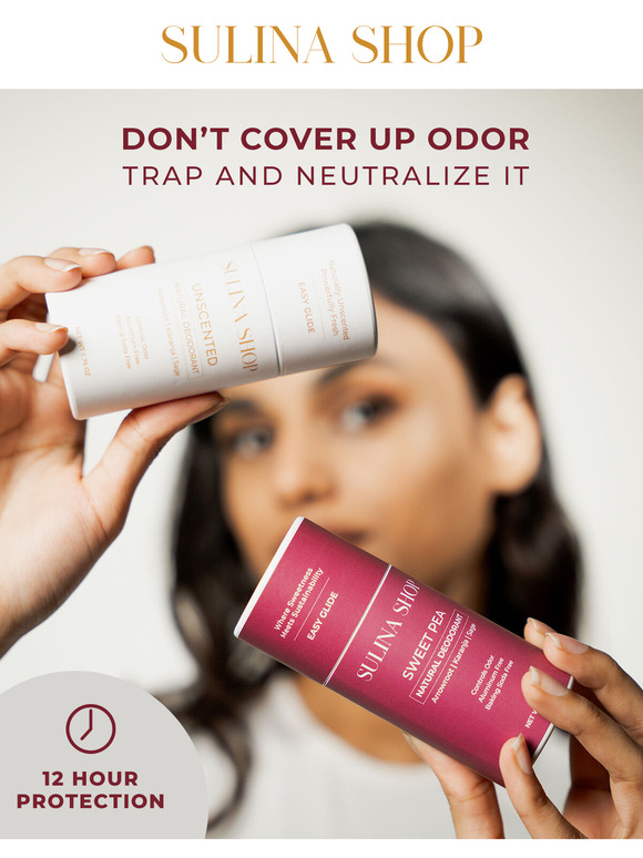 Smell like you never sweat before