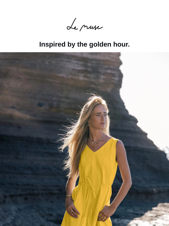 New arrival: Sunset in linen form