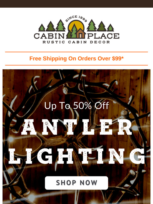 Huge Antler Lighting Savings!⚡️Up To 50% OFF