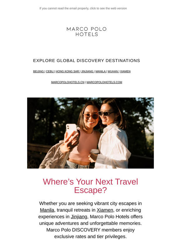 Where’s Your Next Travel Escape?