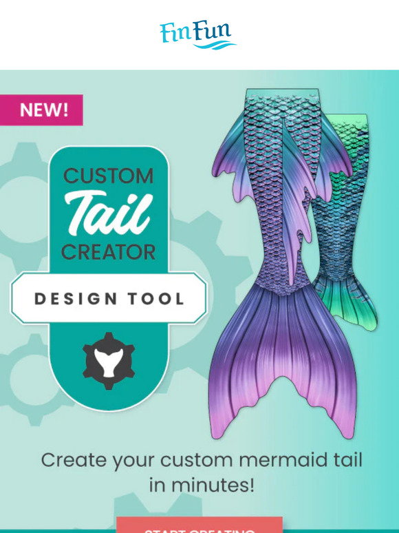 Fin Fun Print Fin Fun: Introducing the NEW Custom Tail Creator - Design Tool 🎨🧜♀️ ...