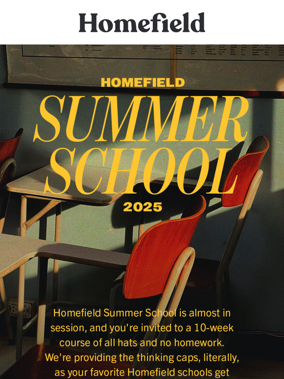 Starting 5/15: Homefield Summer School