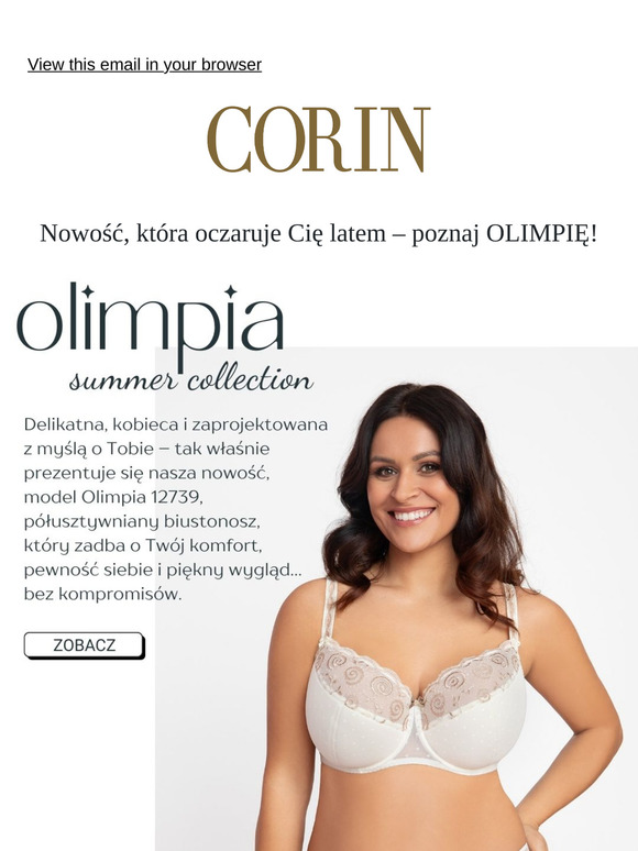 Nowość, która oczaruje Cię latem – poznaj OLIMPIĘ! 🌸