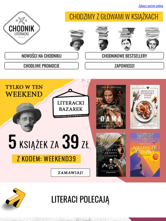 Weekendowe szaleństwo zakupowe! 📖 5 książek za 39 zł