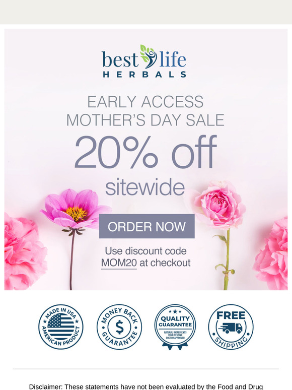 🌸 Celebrate Mom: Early Access Inside!