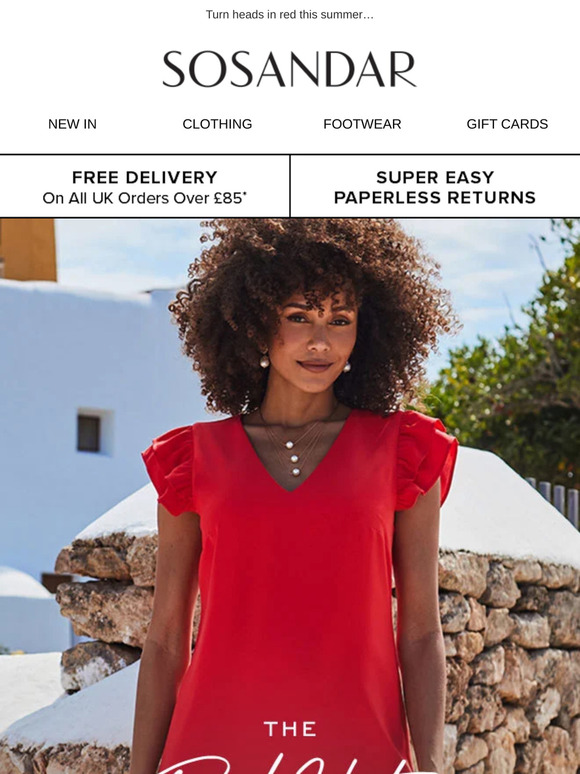 The Red HOT Collection Has Landed! 🔥