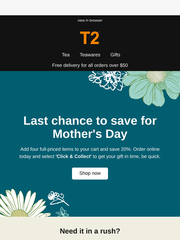 Save 20% before it's gone!