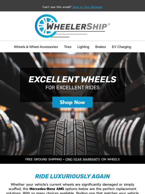 Ready To Replace Your AMG Wheels?