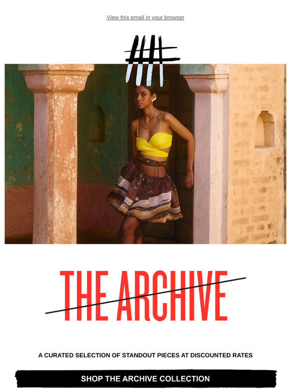 The Archive: Standout Pieces at Discounted Rates