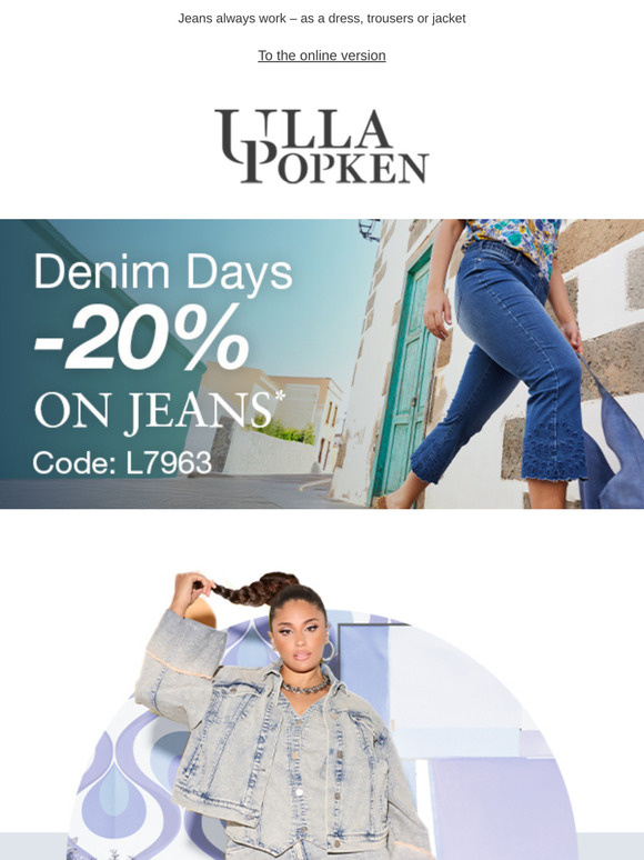 Denim love – 20% Off Jeans 👖