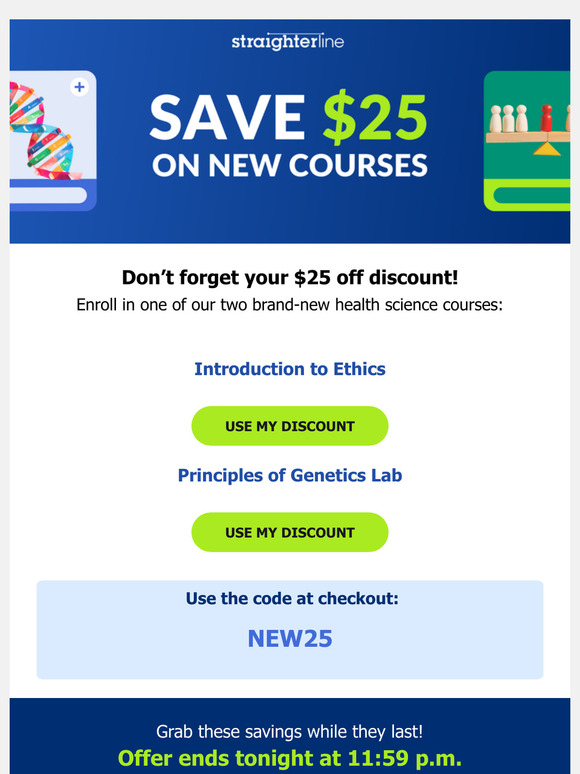 🎓 Last chance! Save $25 on new nursing courses
