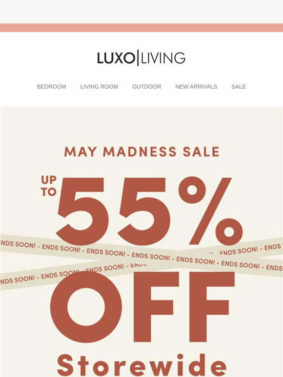 [ENDS SOON] Up To 55% Off Storewide in Our May Madness Sale