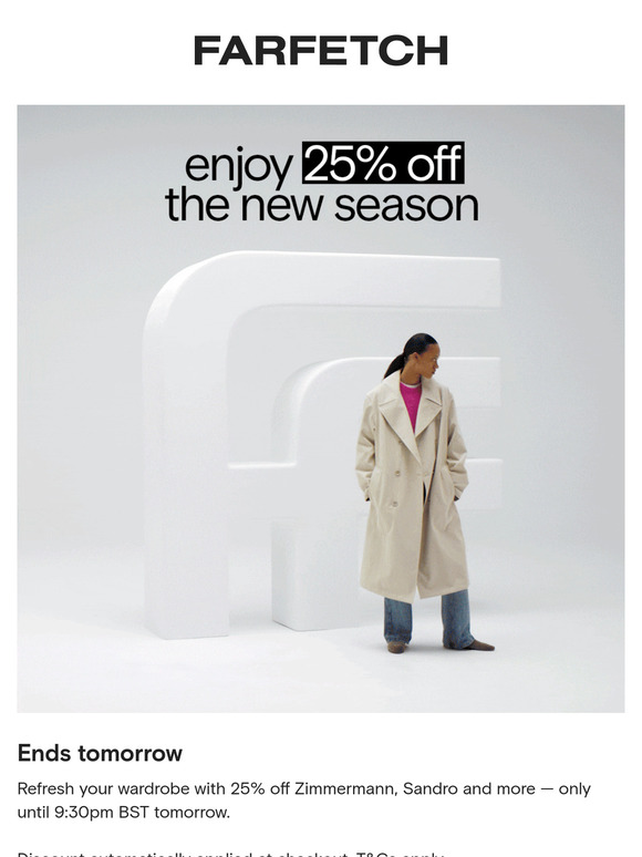 25% off ends tomorrow