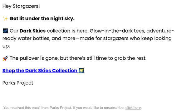 🌌 Light Up the Night: NEW Glow-in-the-Dark Gear Just Landed