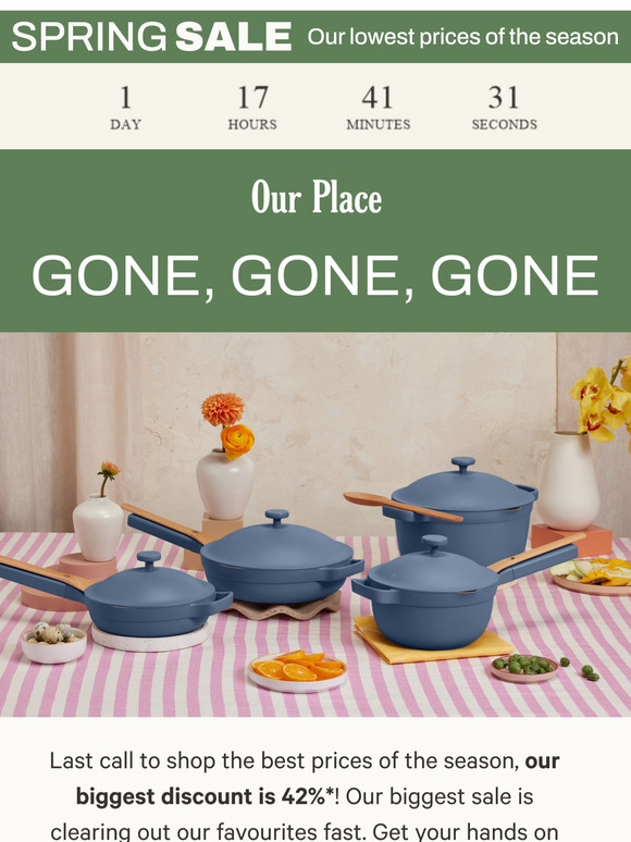 Going Back to Full Price Soon