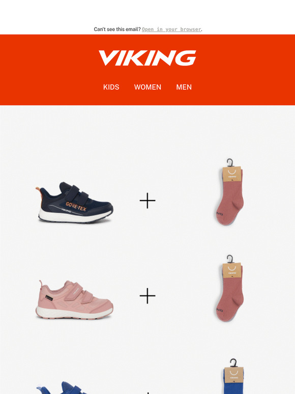 Get a free 2-pack of socks with your kids´ GORE-TEX purchase!