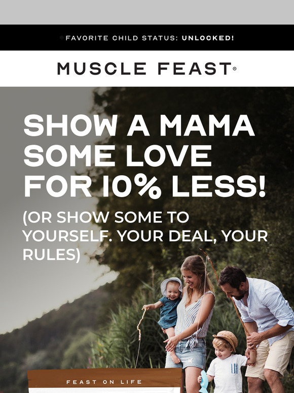 YOURS: 10% off. 3 days only.