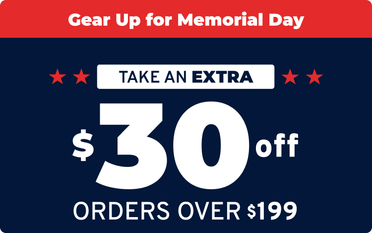 Take an Extra $30 Off Orders Over $199