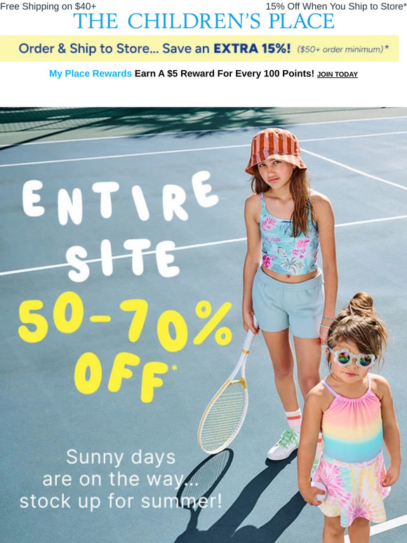 🔊 50-70% off ENTIRE SITE!
