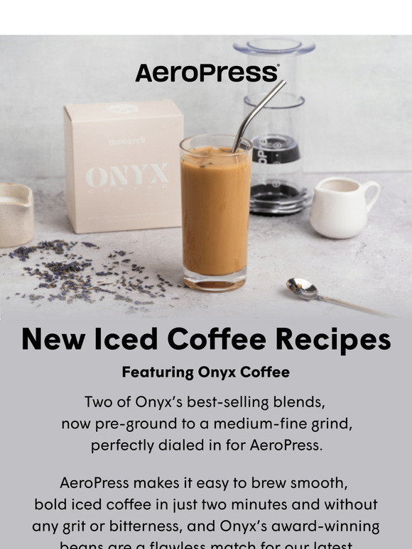 Onyx Coffee, Pre-Ground for AeroPress! 🤩