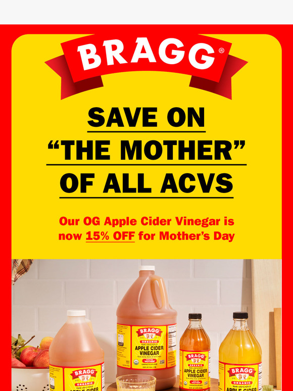 A Toast to Moms—and 15% off the OG ACV ✨