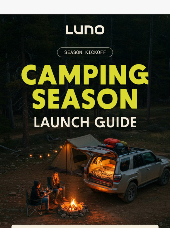 🏕️ The most wonderful time of the year.. Camping Season is here.