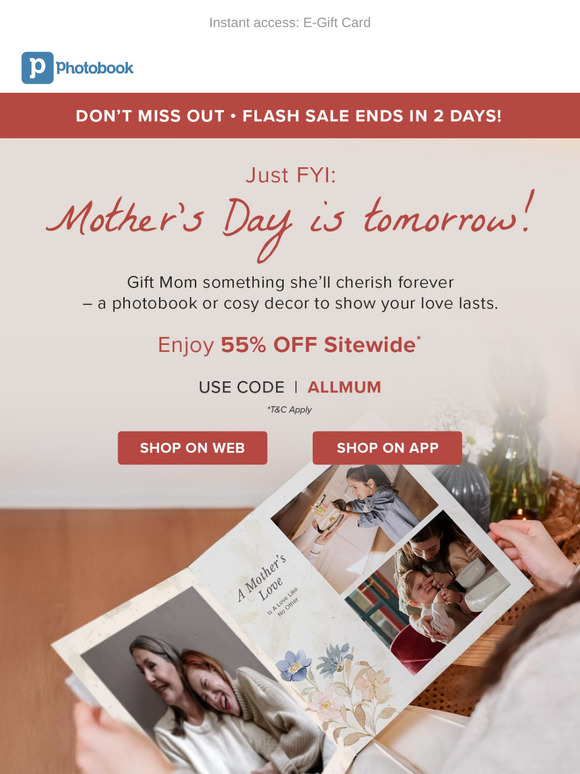 Mother's Day is Tomorrow: Are you ready?