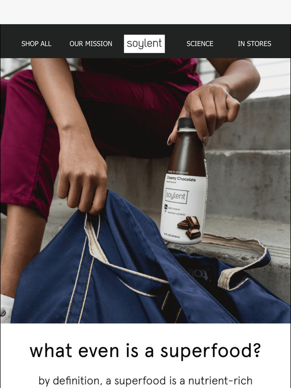 Soylent = superfood?