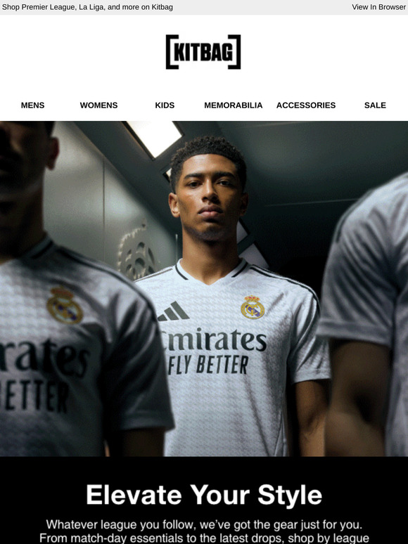 Shop Your Favourite League On Kitbag